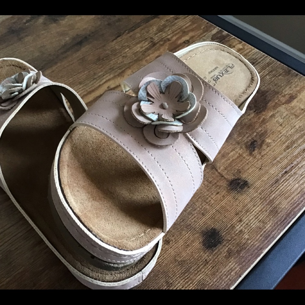 Pink Flexus Sandals
